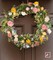 5FT Easter Garland Spring Vine with Easter Eggs Flowers Berries for Rustic Mantle Arch Home Table Tree Decoration